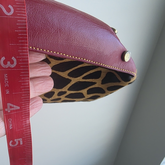 Animal Print Crossbody Bag with Colorful Stripe - Picture 15 of 16